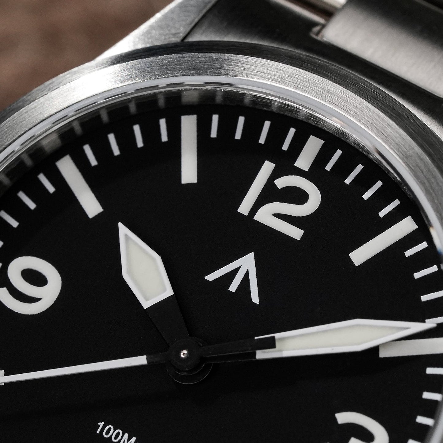 Militado 36mm Field Watch VH31 Sweeping Movt Men Watch ML18