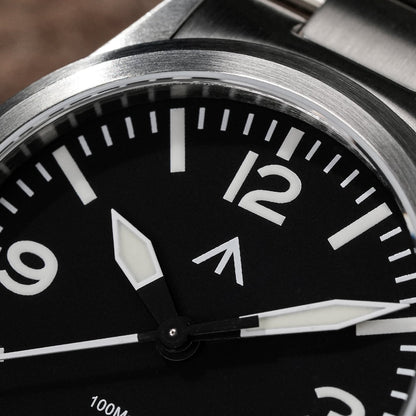 Militado 36mm Field Watch VH31 Sweeping Movt Men Watch ML18