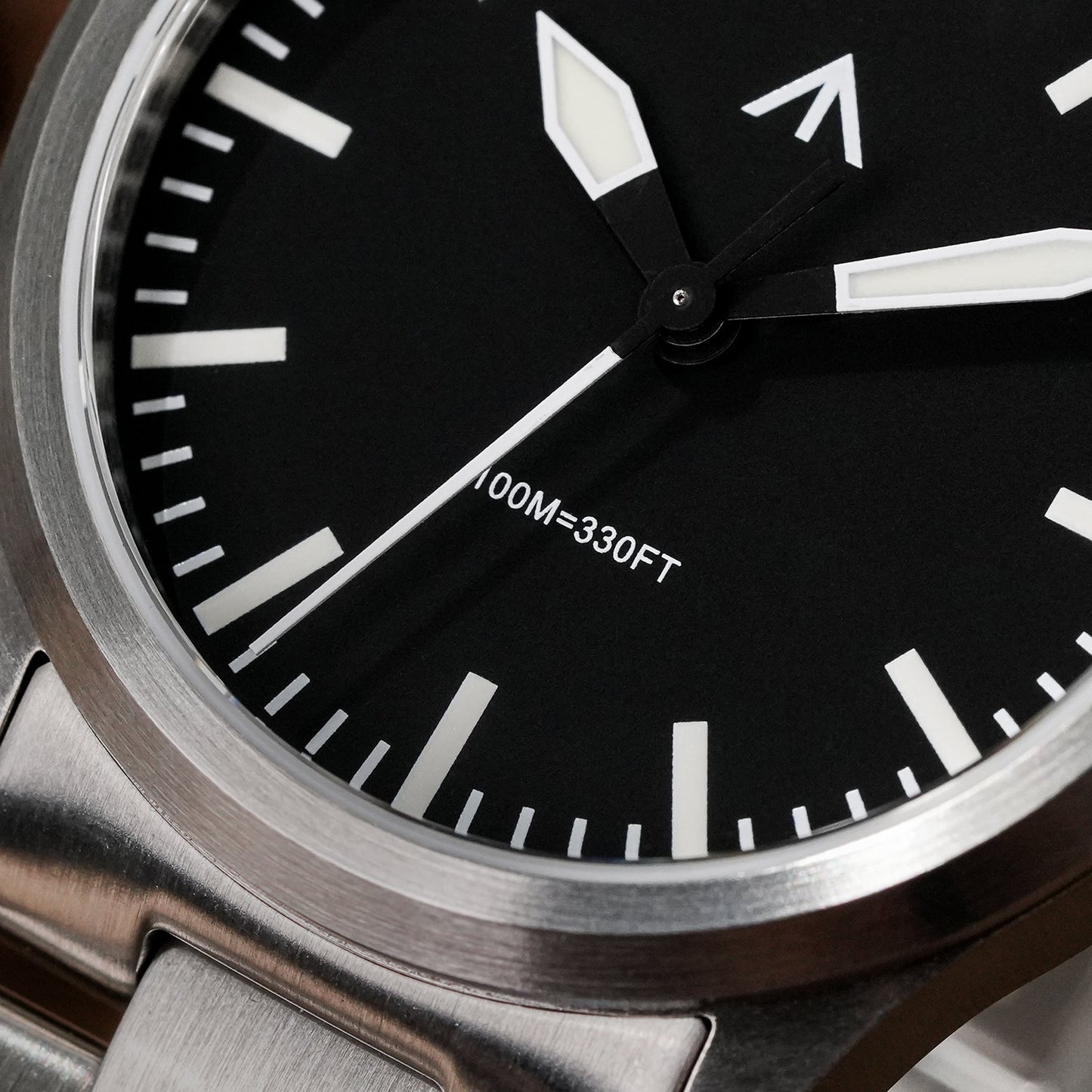 Militado 36mm Field Watch VH31 Sweeping Movt Men Watch ML18