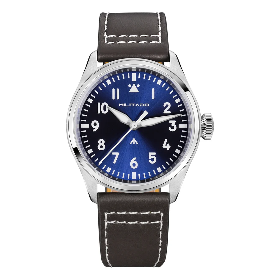 Militado MILITADO 鋼鉄の飛行計時 36mm Field Watch - VH31 Military