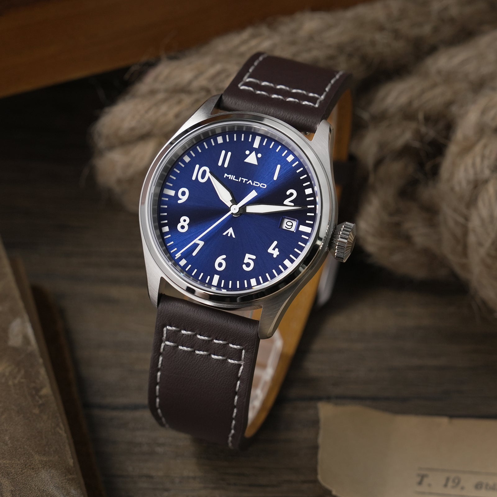 Militado 37mm Pilot Watch ML21 – Thorn Watch Official Store