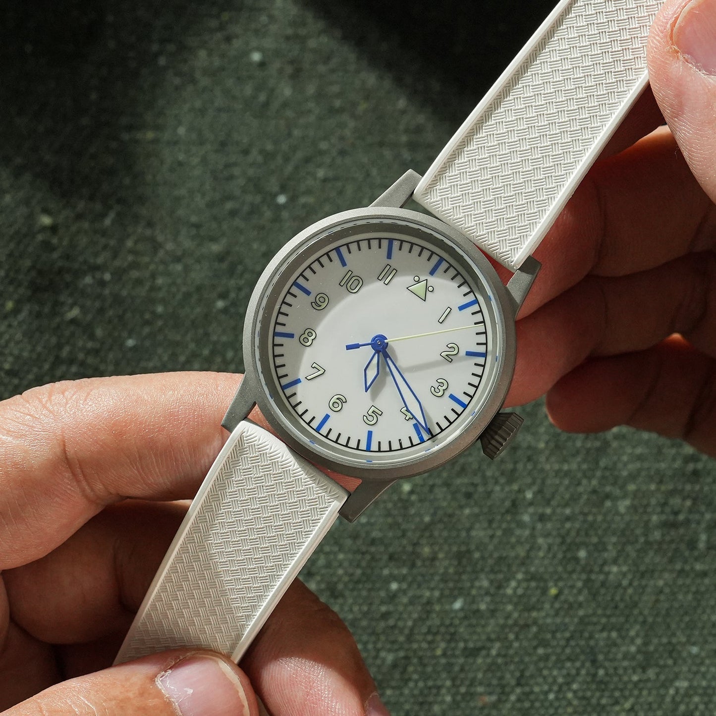 Militado 37mm Sapphire Crystal Retro Flieger Pilot Watch Ml10 V2