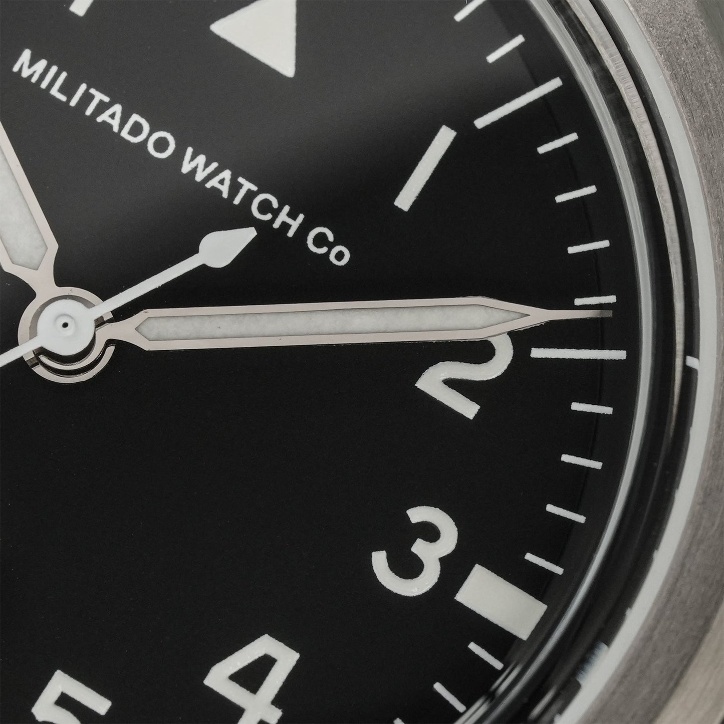 Militado 36mm Retro Military Watch Vh31/Vh65 Sweeping Hand Ml14 V2