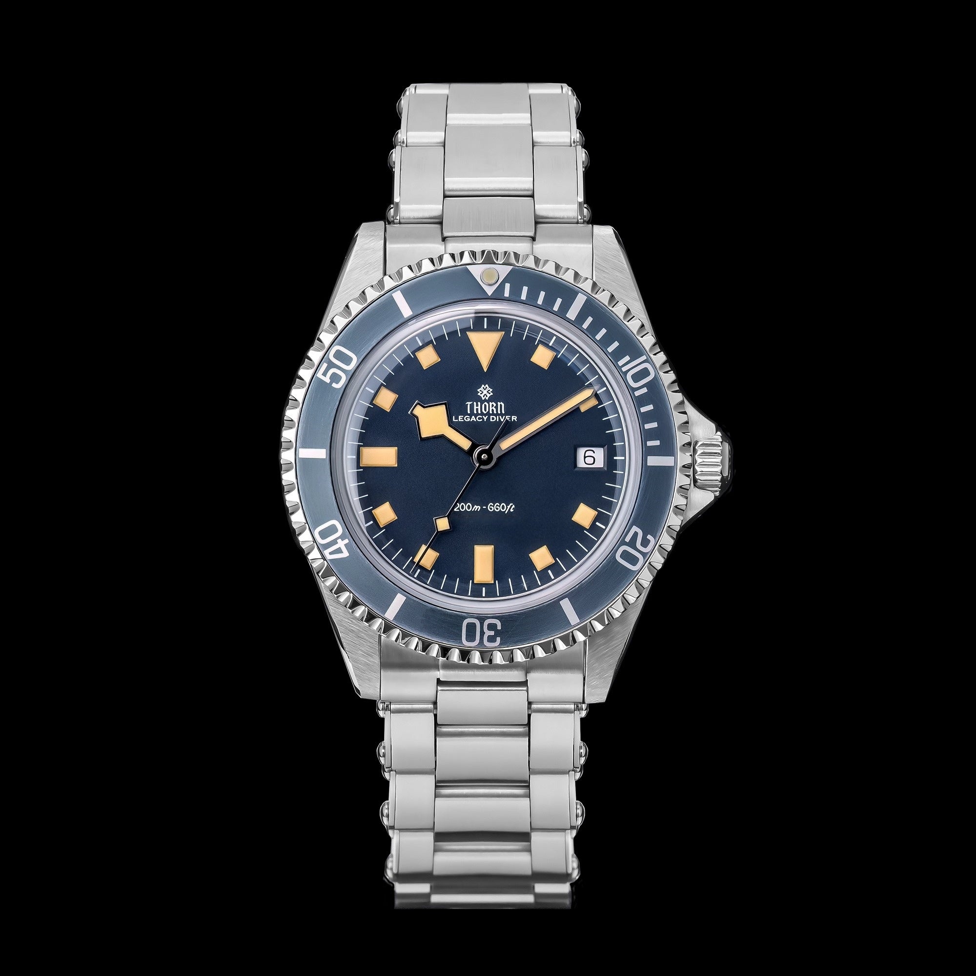 Thorn T023 40mm PT5000 Automatic Mechanical Dive Watch – Vintage