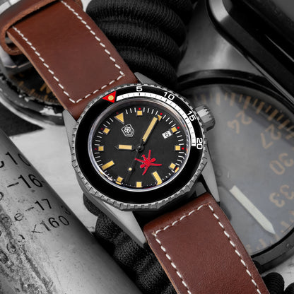 THORN T019 titanium automatic dive watch front view