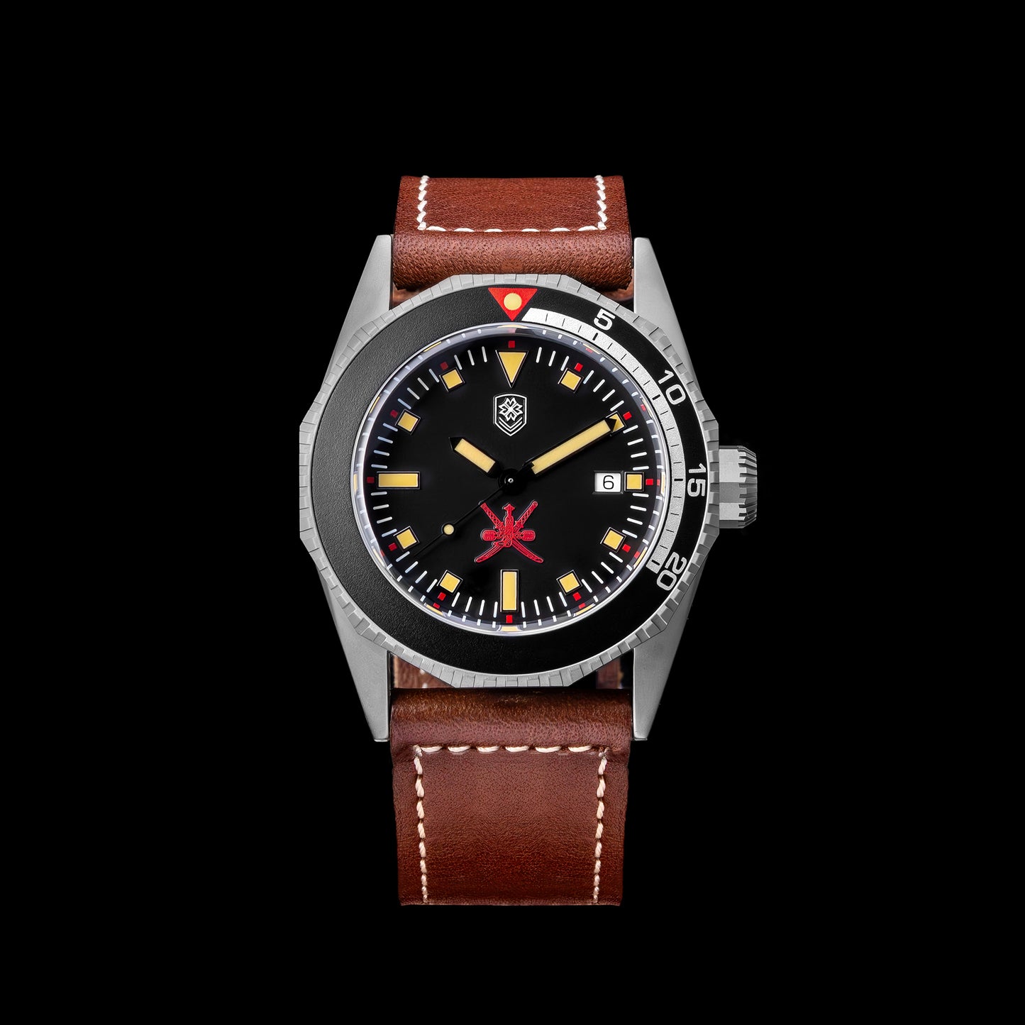 THORN T019 titanium automatic dive watch front view