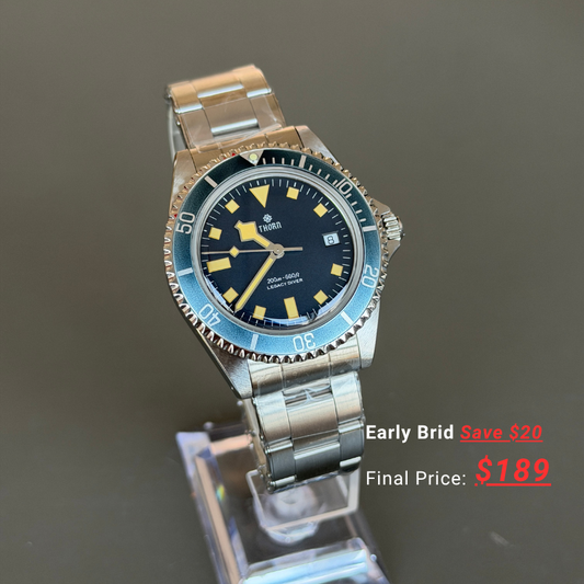 Thorn 40mm PT5000 Automatic Dive Watch T023 V3 (Limited 120 pcs)