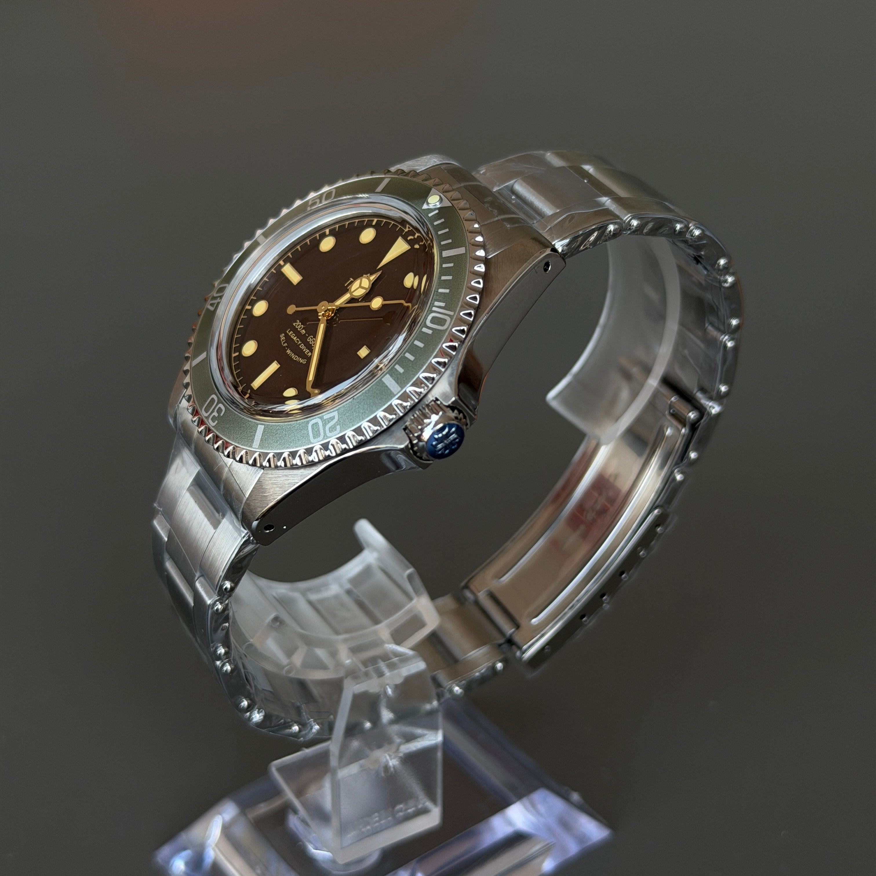 Thorn T023 40mm PT5000 Automatic Mechanical Dive Watch – Vintage