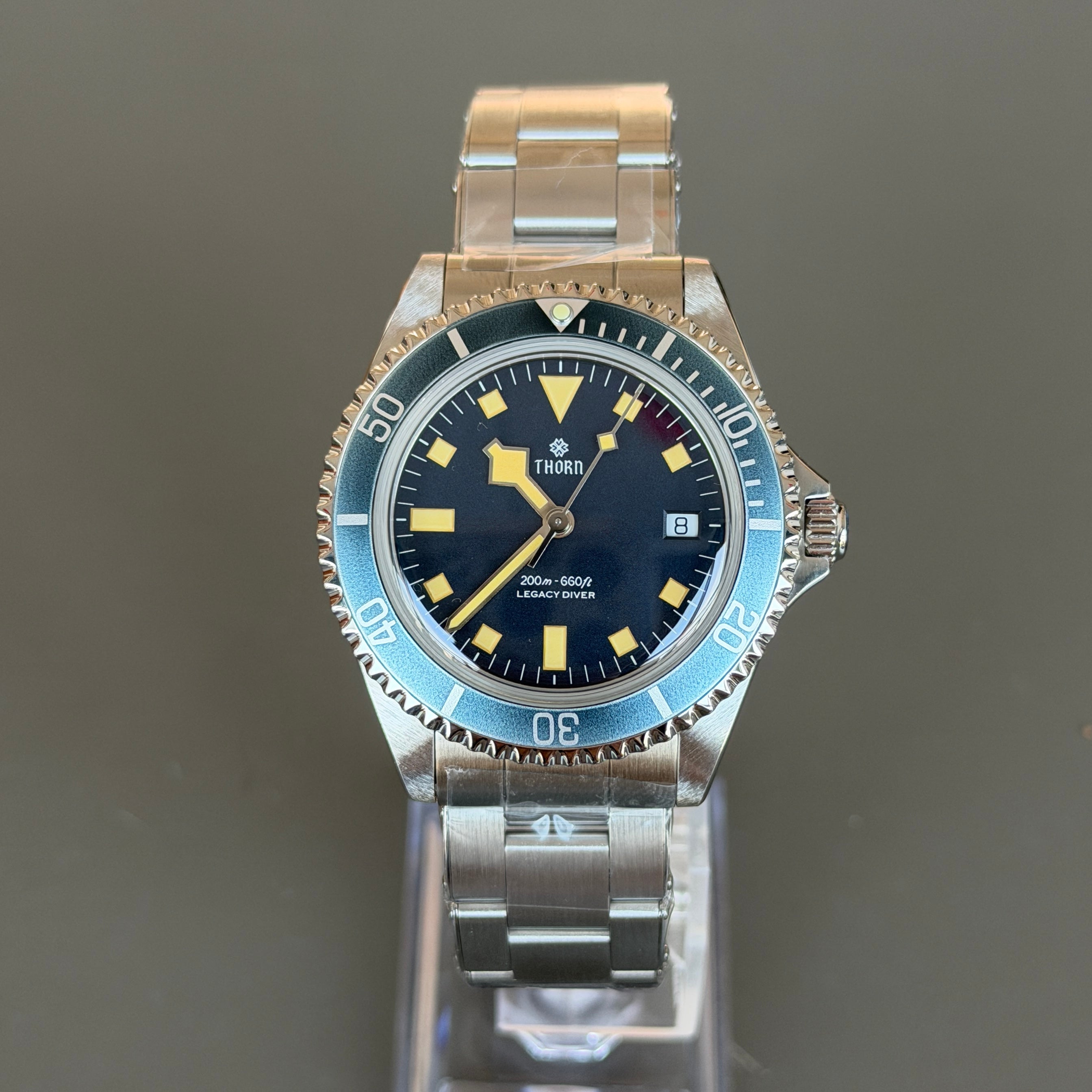 Thorn T023 40mm PT5000 Automatic Mechanical Dive Watch – Vintage