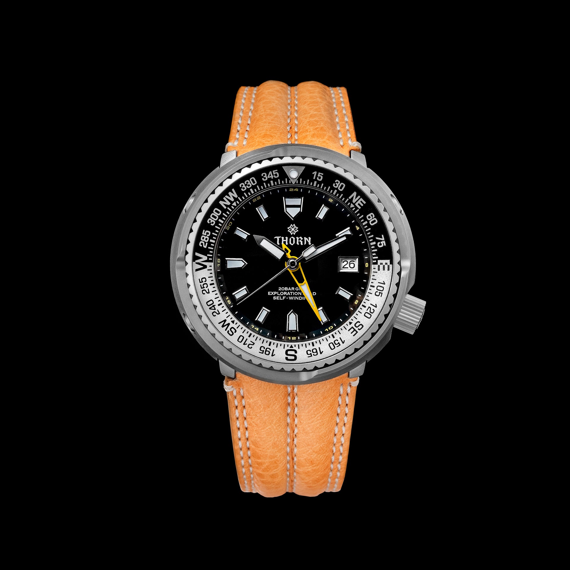 Thorn Titanium NH34 GMT Diver Watch T012
