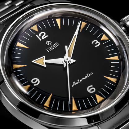 ★11·11 Special★THORN 38mm Automatic Watch 1950s Tribute Collection T026