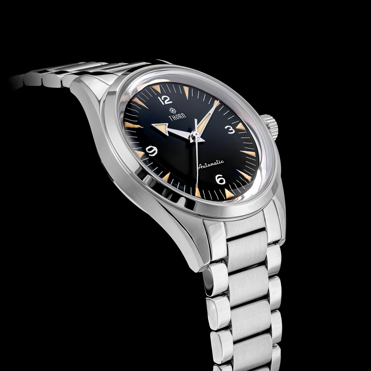 ★11·11 Special★THORN 38mm Automatic Watch 1950s Tribute Collection T026