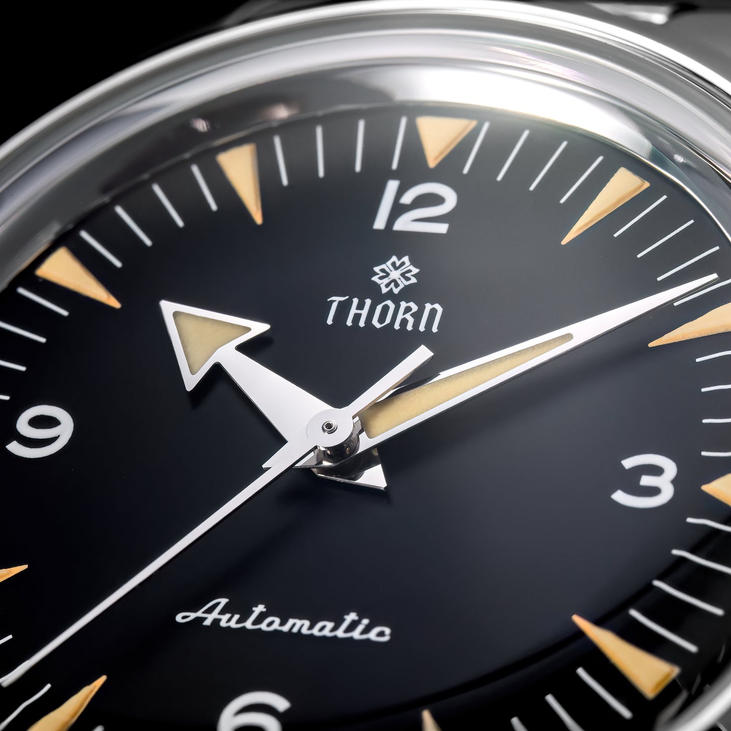 ★11·11 Special★THORN 38mm Automatic Watch 1950s Tribute Collection T026