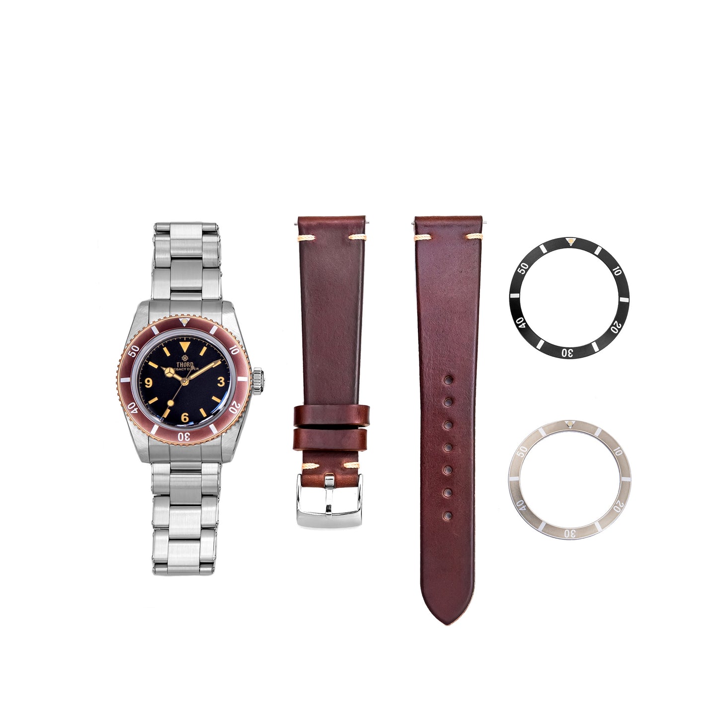 🔥EarlyBird🔥THORN 37mm PT5000 Automatic Dive Watch T028