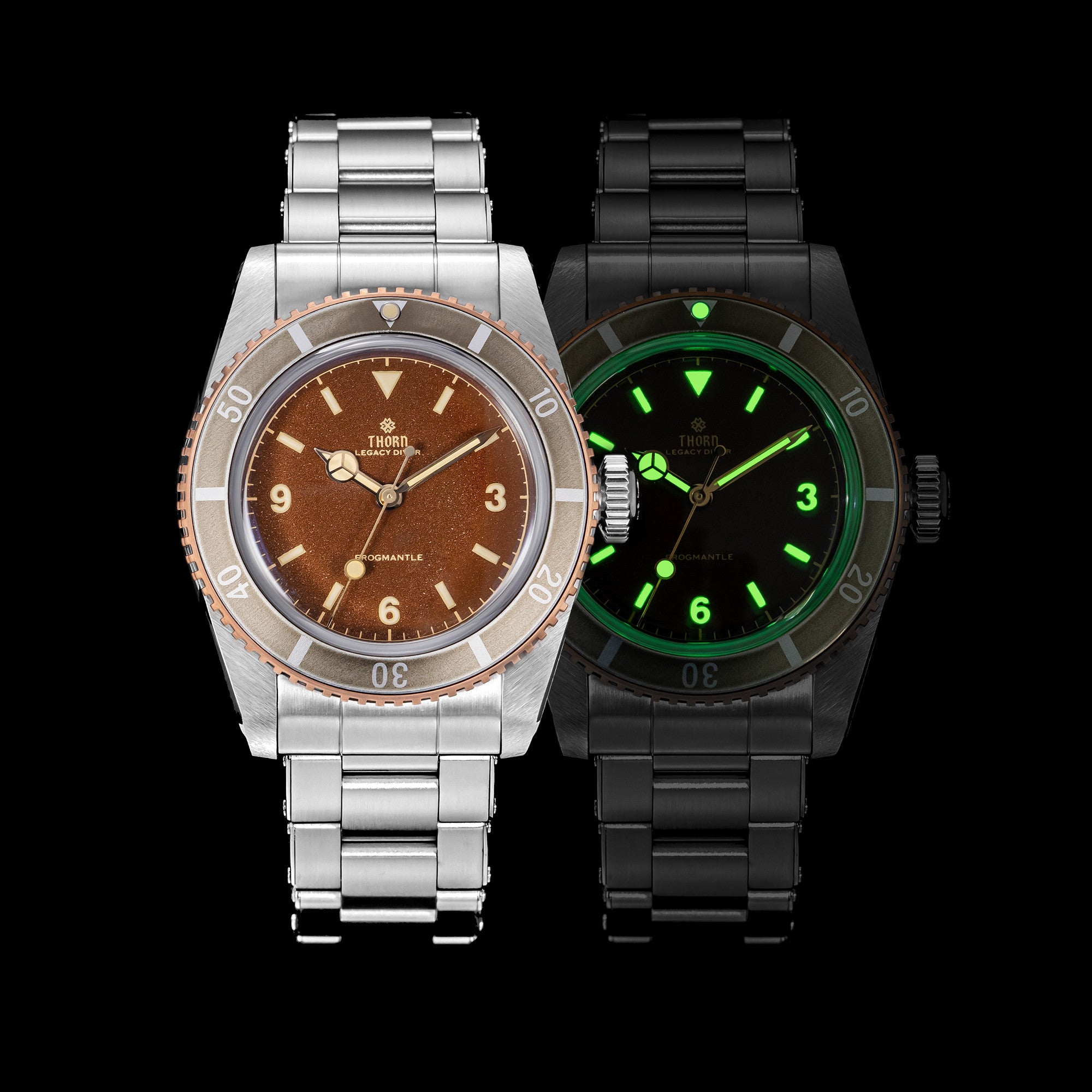 THORN T028 37mm PT5000 Automatic Dive Watch – 200M Vintage Diver