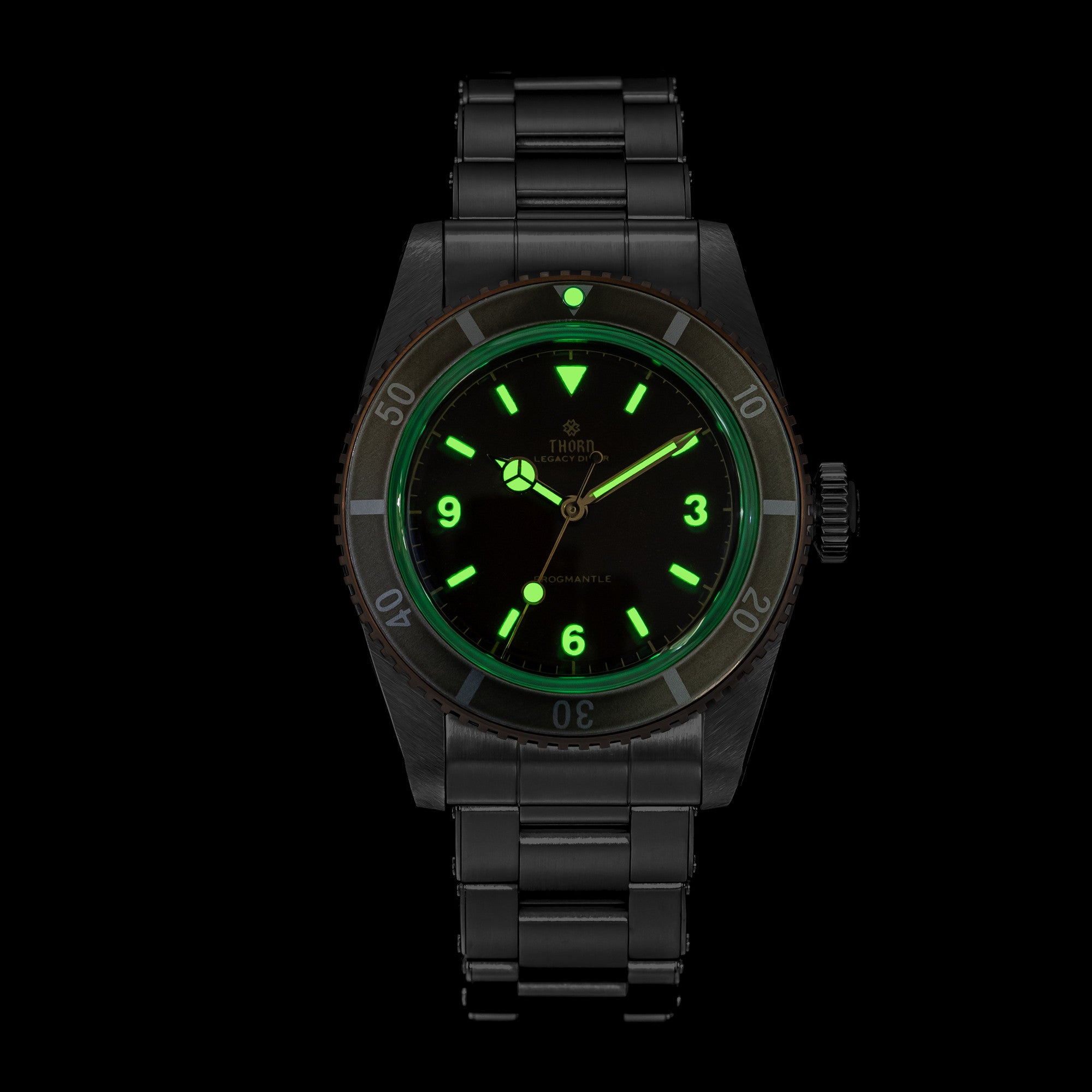 THORN T028 37mm PT5000 Automatic Dive Watch – 200M Vintage Diver