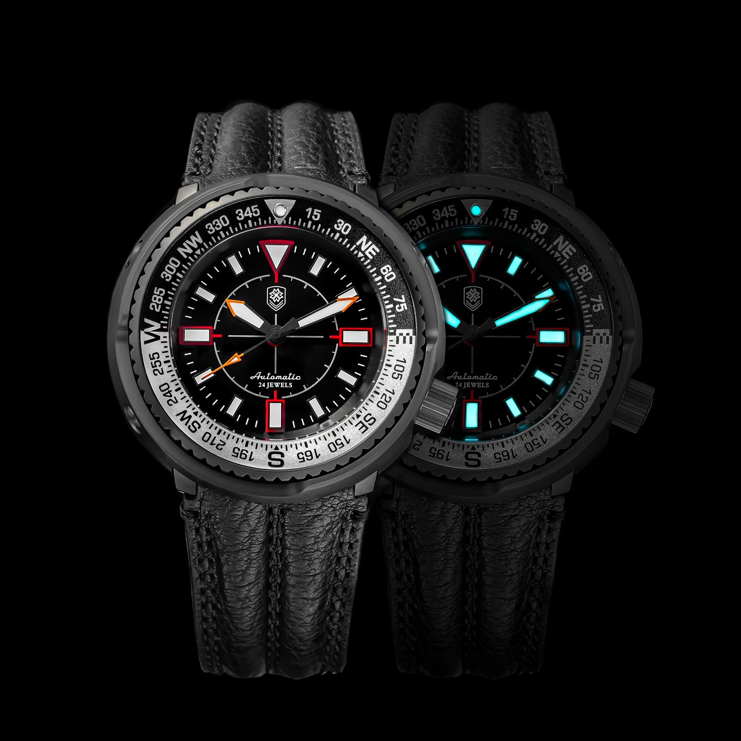 Thorn Titanium NH34 GMT Diver Watch T015