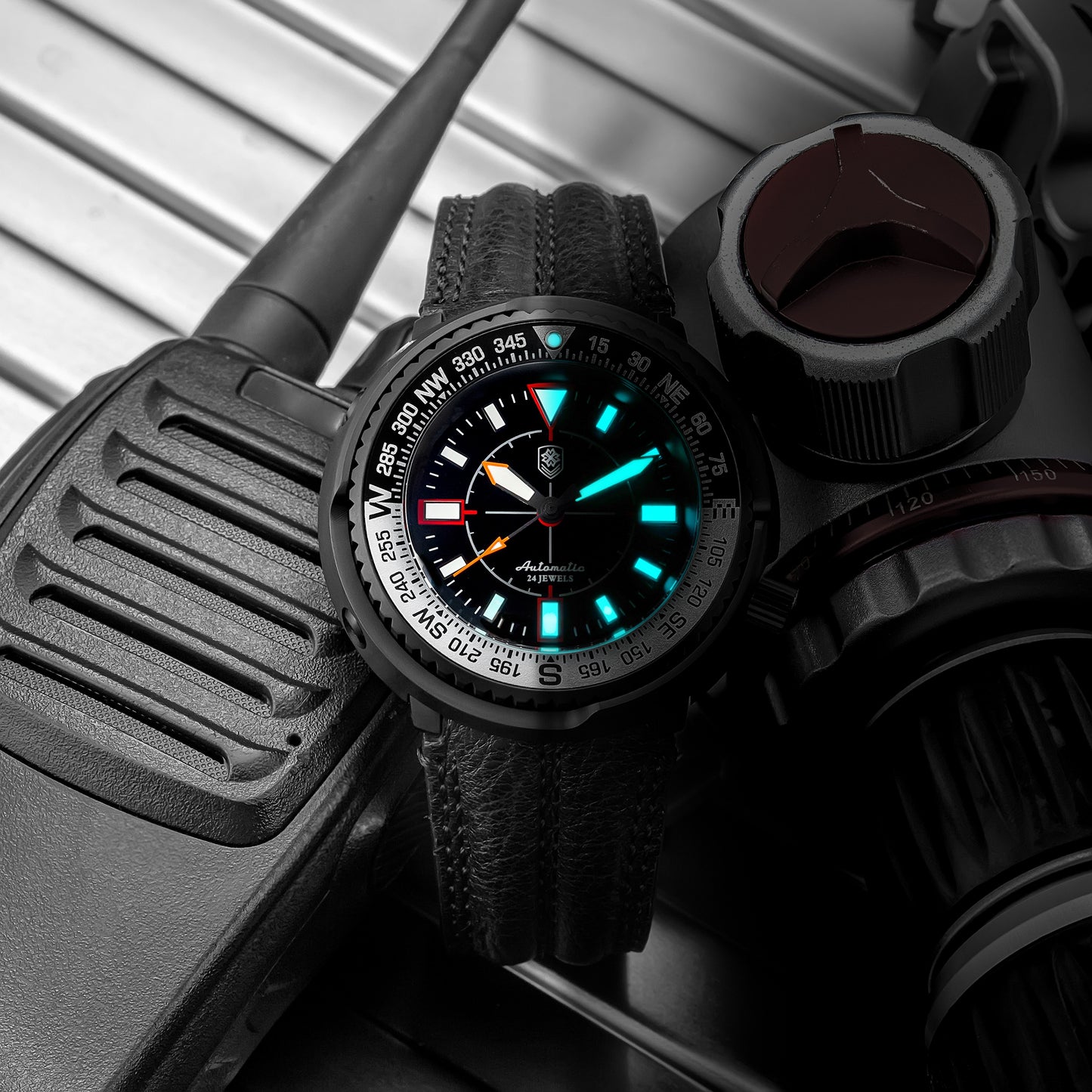 Thorn Titanium NH34 GMT Diver Watch T015