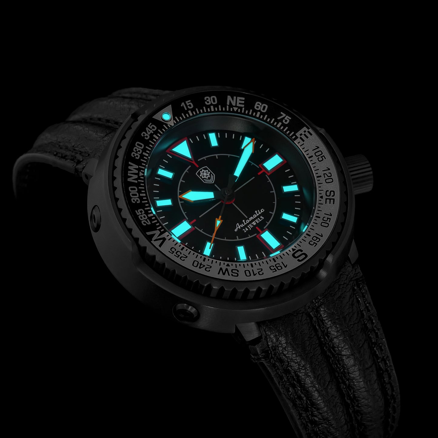 Thorn Titanium NH34 GMT Diver Watch T015