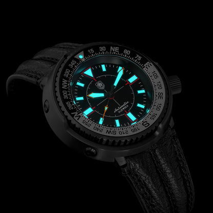 Thorn Titanium NH34 GMT Diver Watch T015