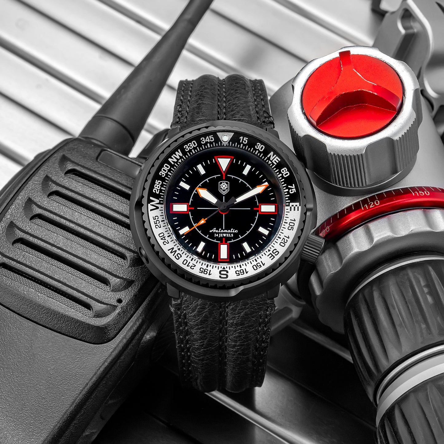 Thorn Titanium NH34 GMT Diver Watch T015