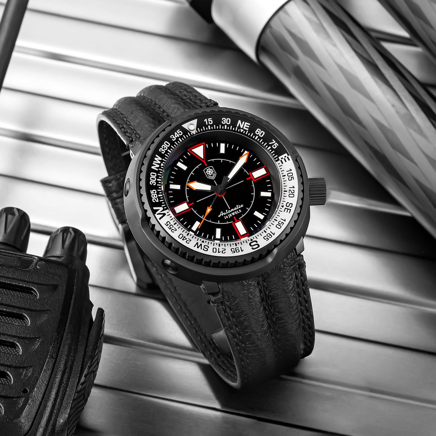 Thorn Titanium NH34 GMT Diver Watch T015