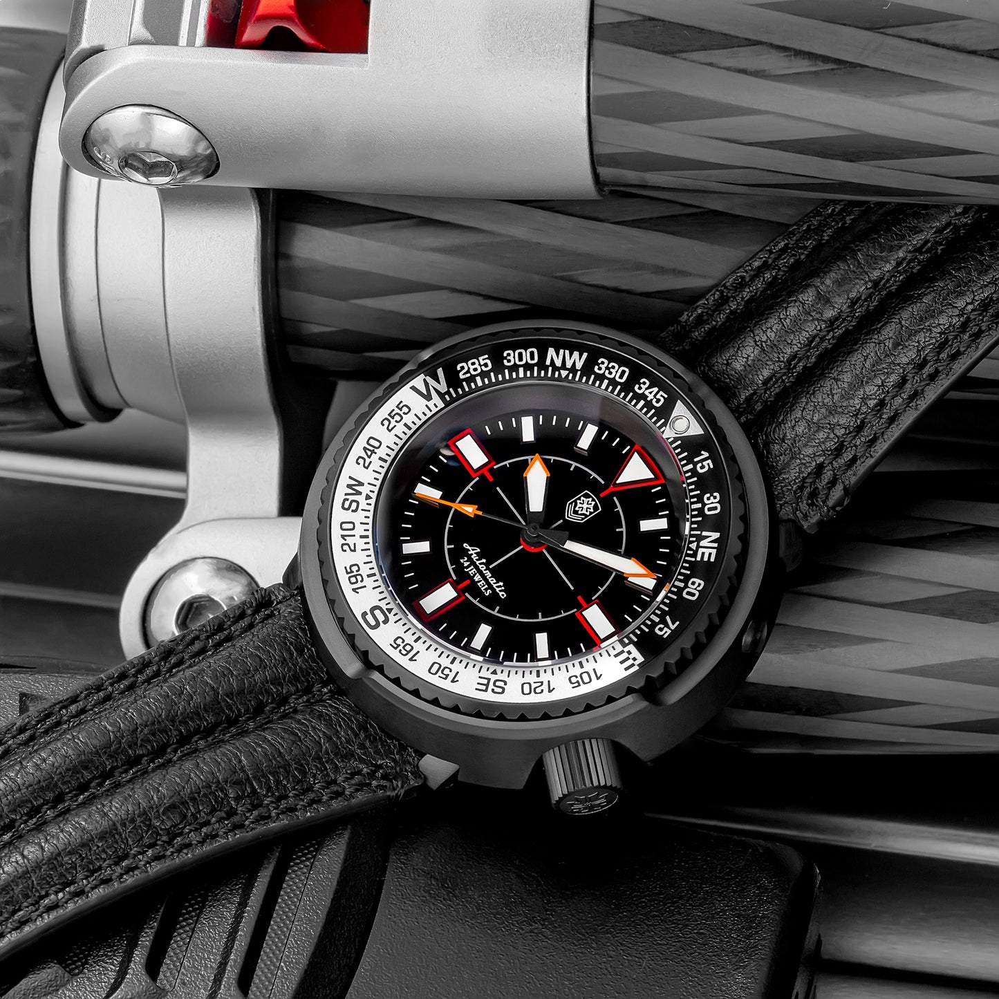 Thorn Titanium NH34 GMT Diver Watch T015