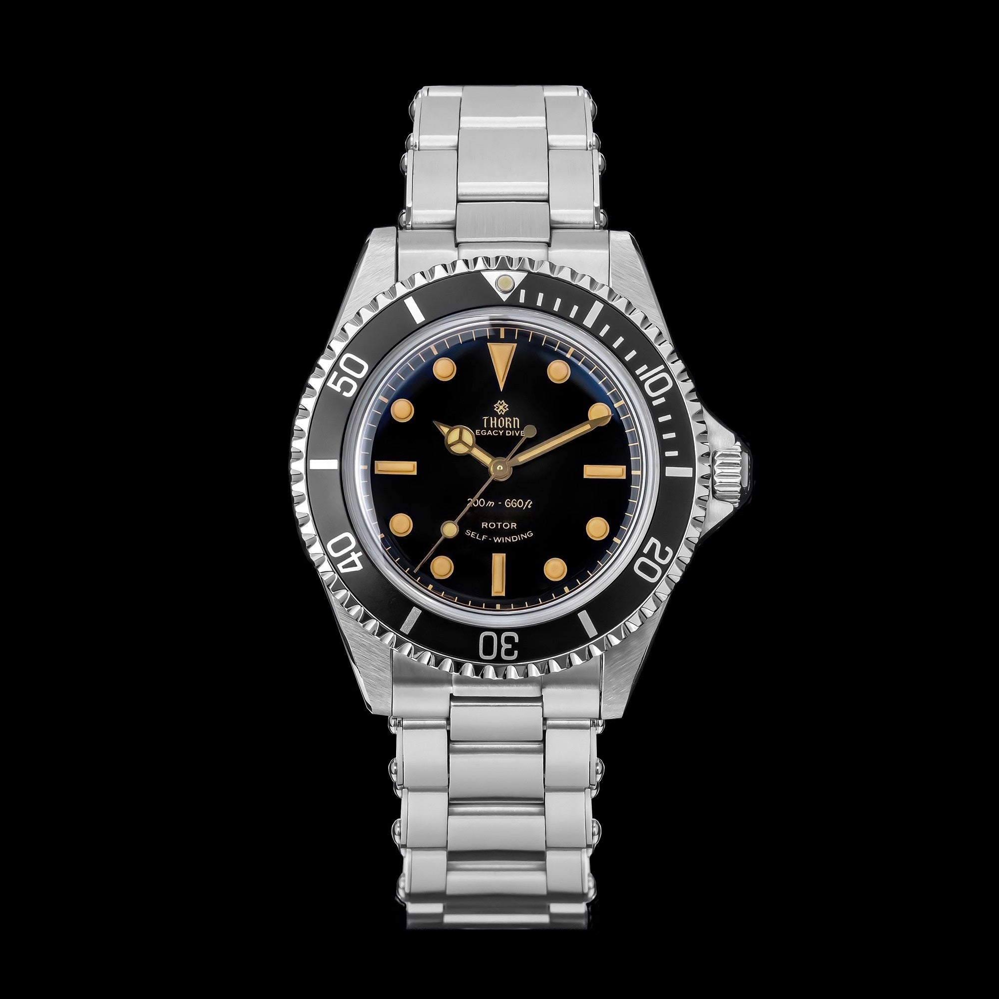 Thorn T023 40mm PT5000 Automatic Mechanical Dive Watch – Vintage