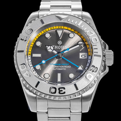 THORN Titanium Helium Valve NH34 GMT Watch