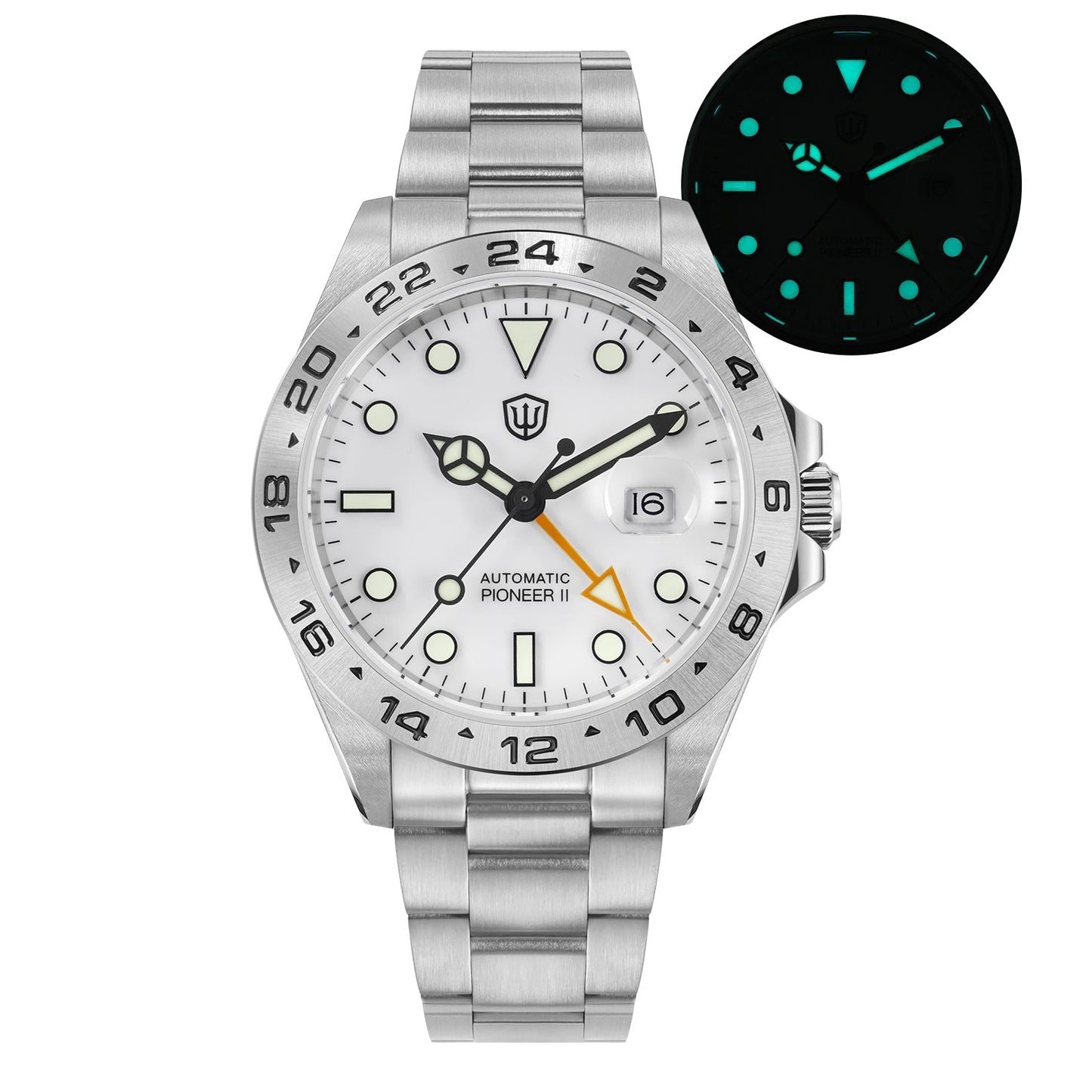 Watchdives WD1993 40mm 6460 GMT Watch
