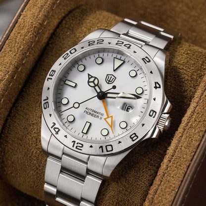Watchdives WD1993 40mm 6460 GMT Watch