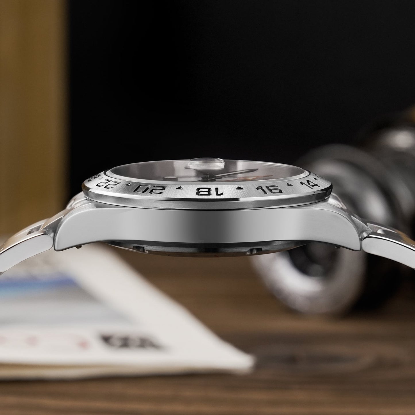 Watchdives WD1993 40mm 6460 GMT Watch