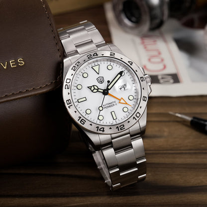 Watchdives WD1993 40mm 6460 GMT Watch