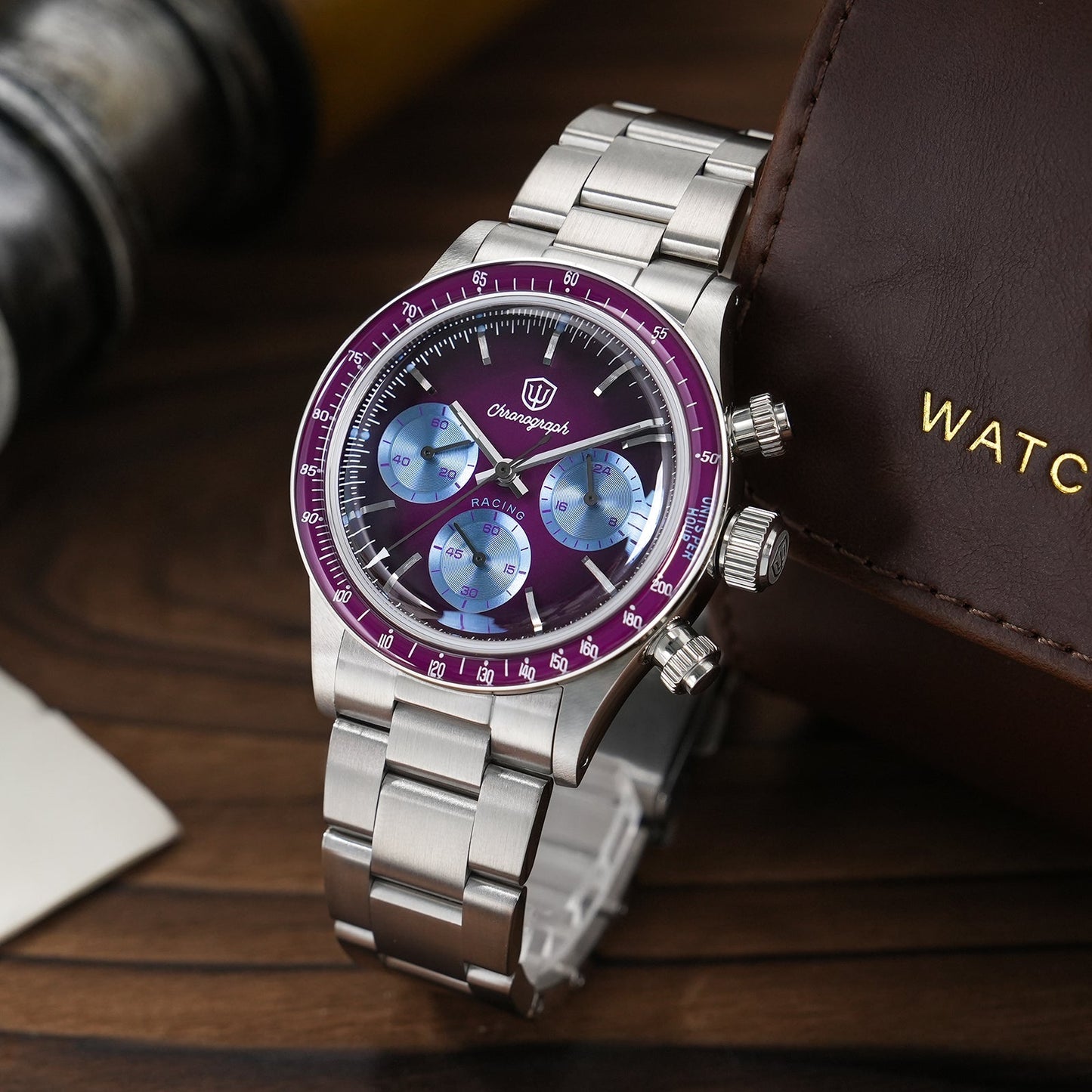 Watchdives WD6263 Vintage Racing Chronograph Watch