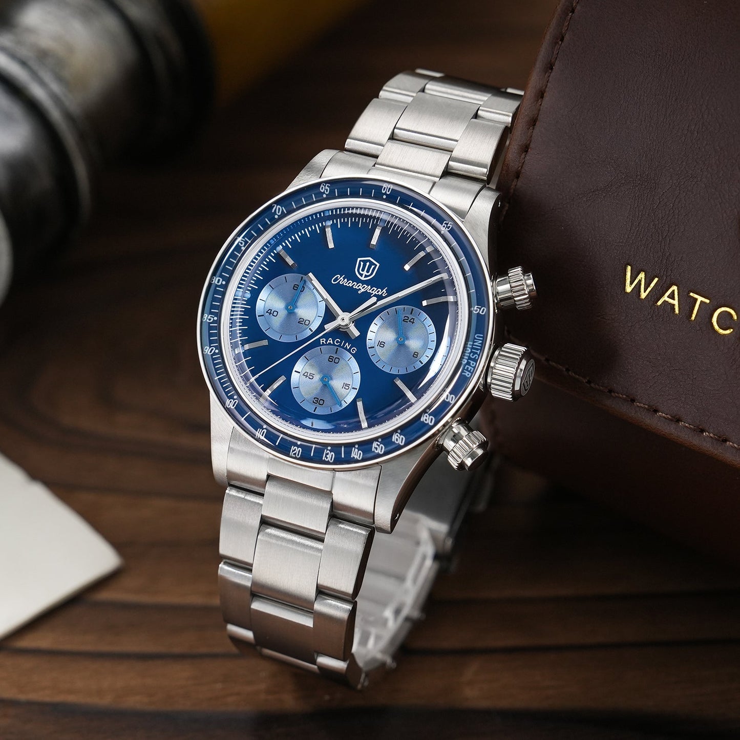 Watchdives WD6263 Vintage Racing Chronograph Watch
