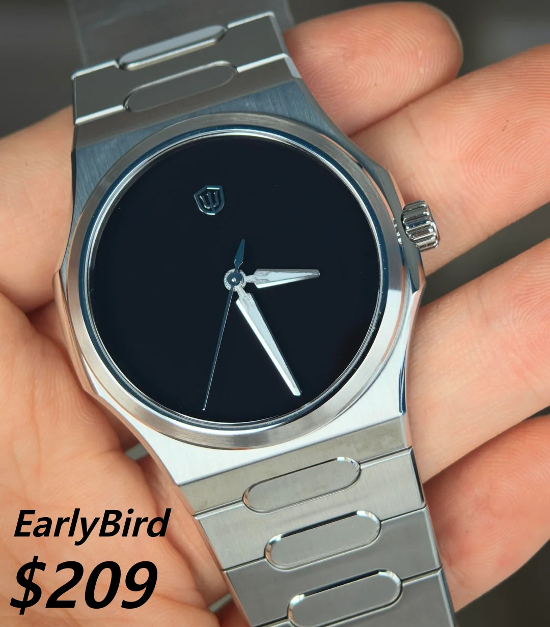 🔥EarlyBird🔥Watchdives WD0016 MUSOU Super Black — Ultra Light-Absorbing Dial