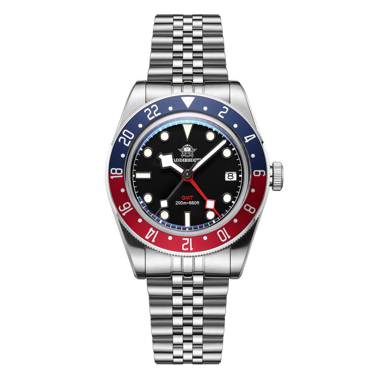 Addiesdive Watches for Men - AD2024 BB58 GMT Watch - Watchdives 