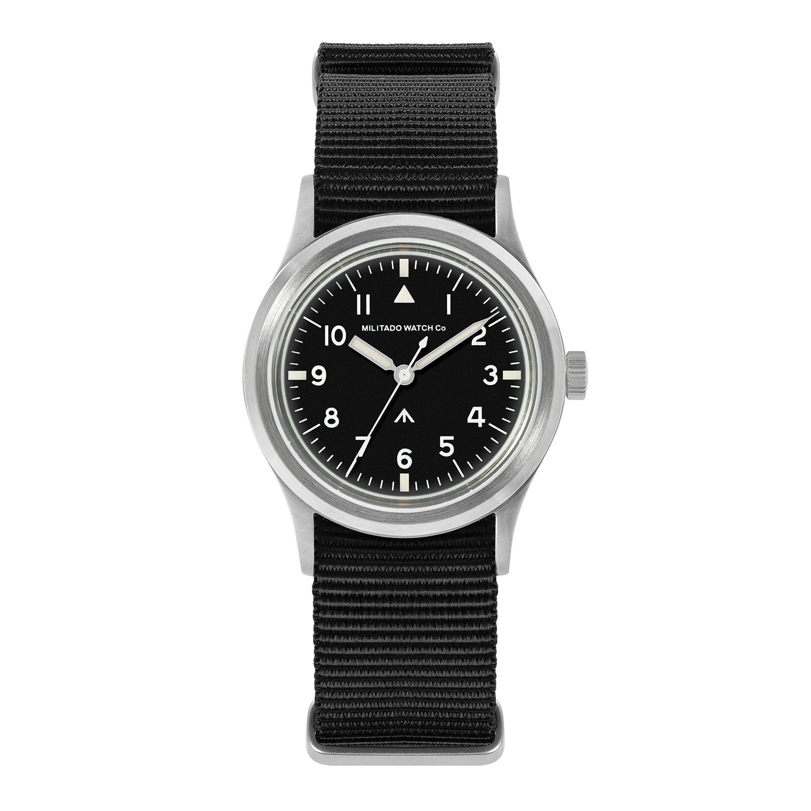 Militado ML14 パイロットウォッチ スイープクォーツ　未使用品 ろ*く様 Militado ML14 パイロットウォッチ スイープクォーツ 未