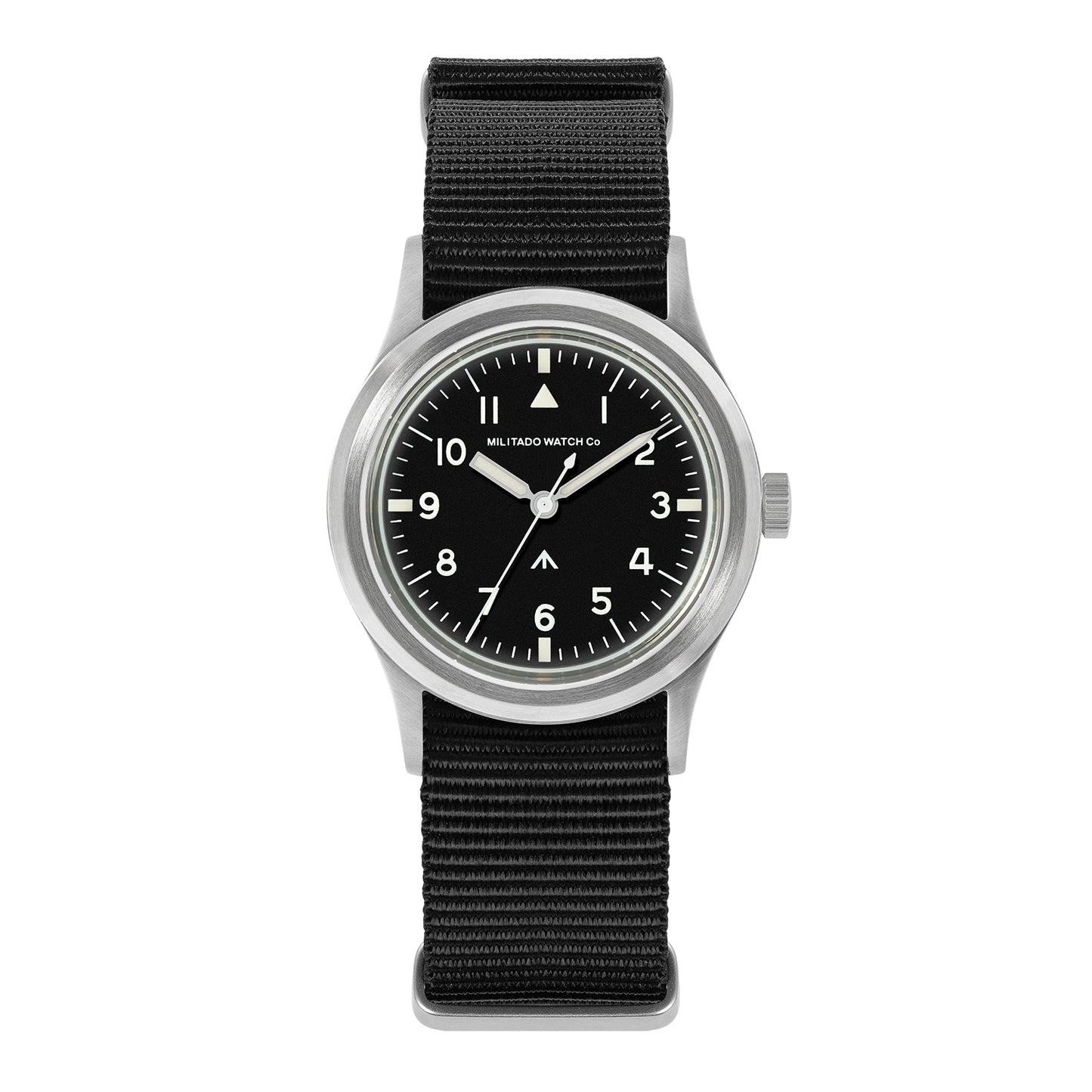 Militado 36mm Retro Military Watch Vh31/Vh65 Sweeping Hand Ml14 V2