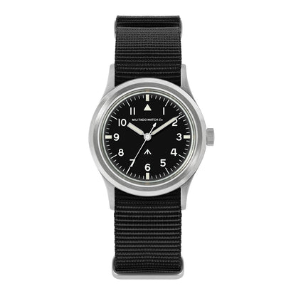 Militado 36mm Retro Military Watch Vh31/Vh65 Sweeping Hand Ml14 V2