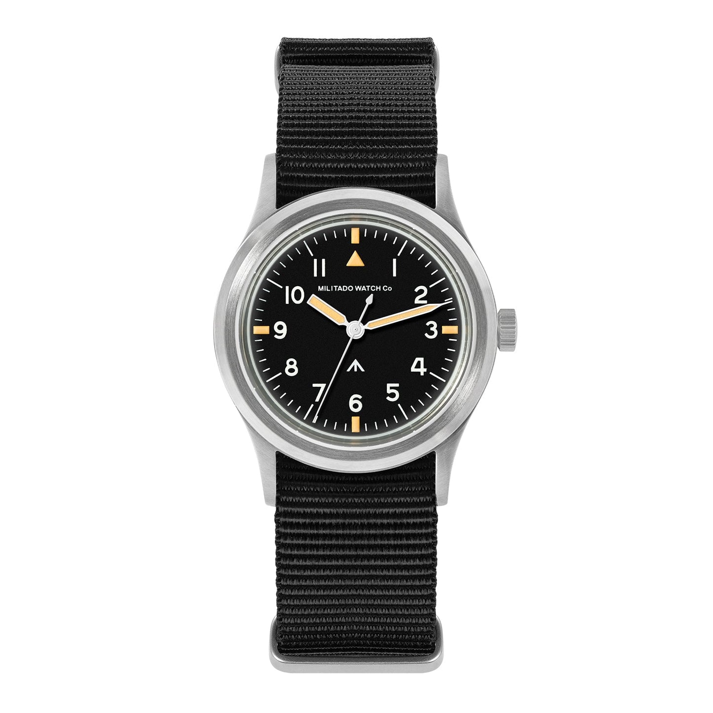 Militado 36mm Retro Military Watch VH31/VH65 Sweeping Hand ML14 V2