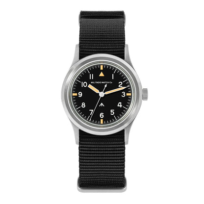 Militado 36mm Retro Military Watch VH31/VH65 Sweeping Hand ML14 V2