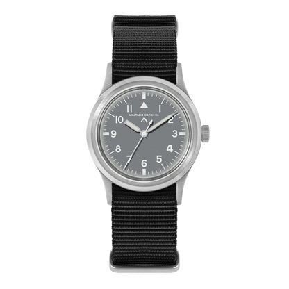 Militado 36mm Retro Military Watch Vh31/Vh65 Sweeping Hand Ml14 V2