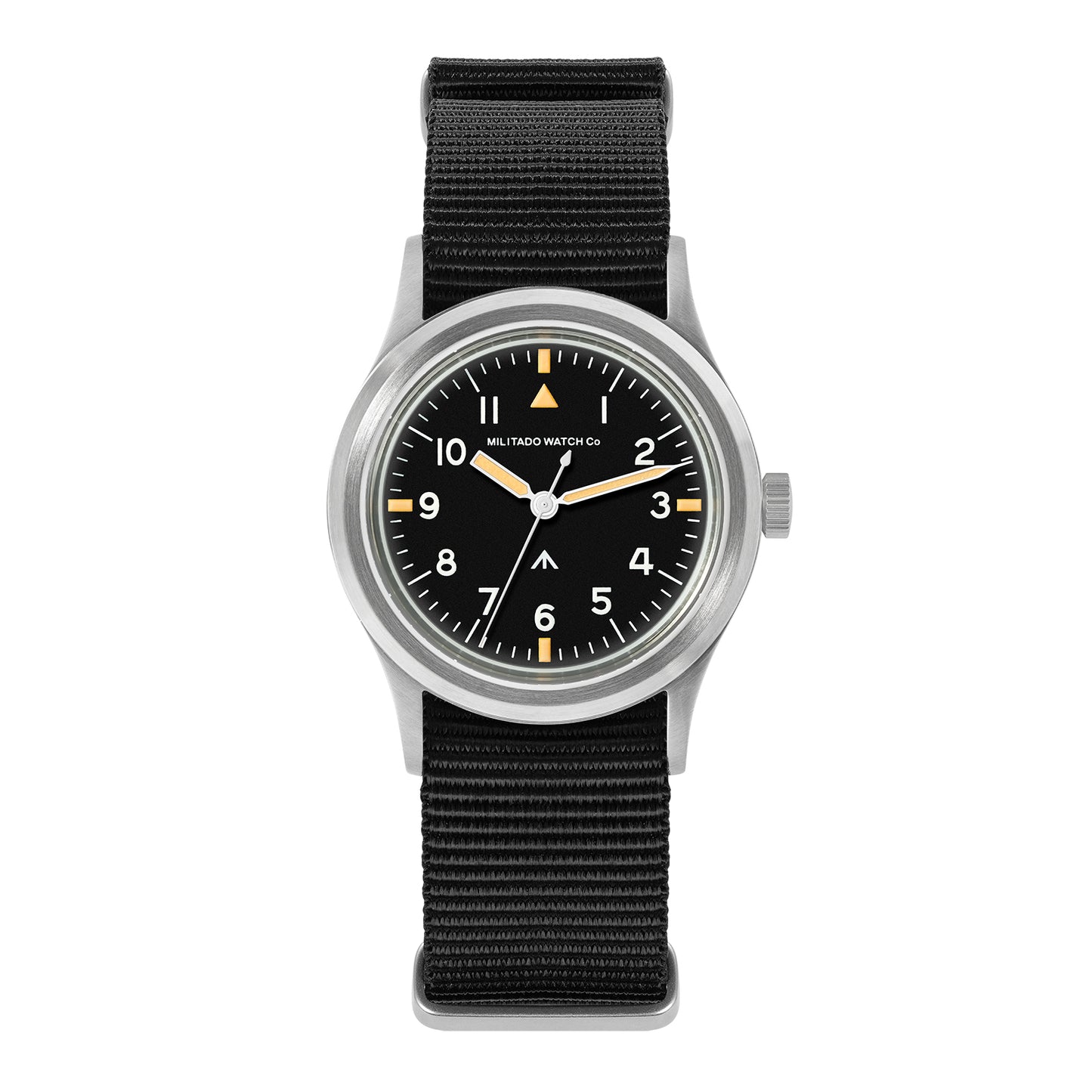Militado 36mm Retro Military Watch Vh31/Vh65 Sweeping Hand Ml14 V2