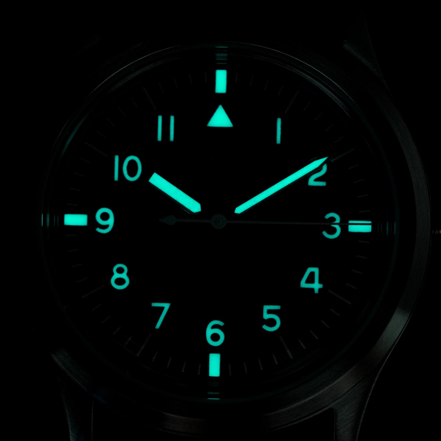Militado 36mm Retro Military Watch Vh31/Vh65 Sweeping Hand Ml14 V2