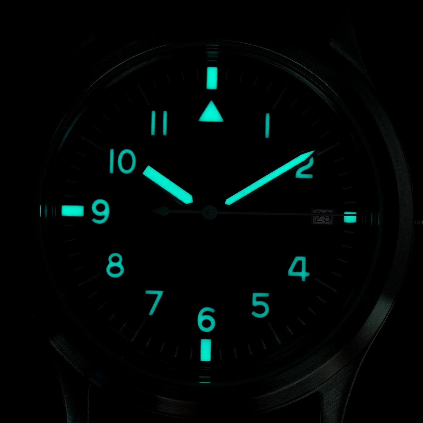 Militado 36mm Retro Military Watch VH31/VH65 Sweeping Hand ML14 V2