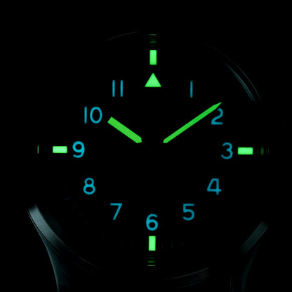 Militado 36mm Retro Military Watch Vh31/Vh65 Sweeping Hand Ml14 V2