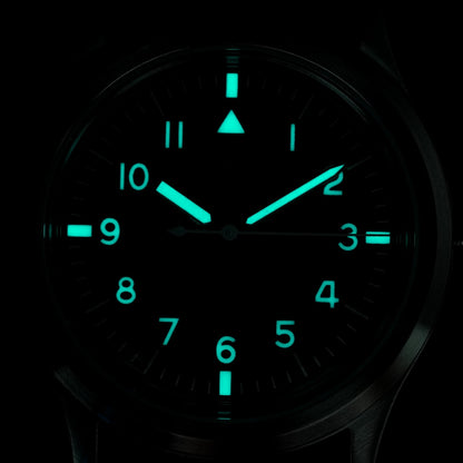 Militado 36mm Retro Military Watch VH31/VH65 Sweeping Hand ML14 V2