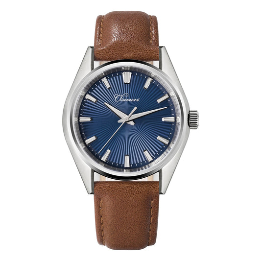 Chameri 40mm VH31 Quartz Sweep Second Watch GS05