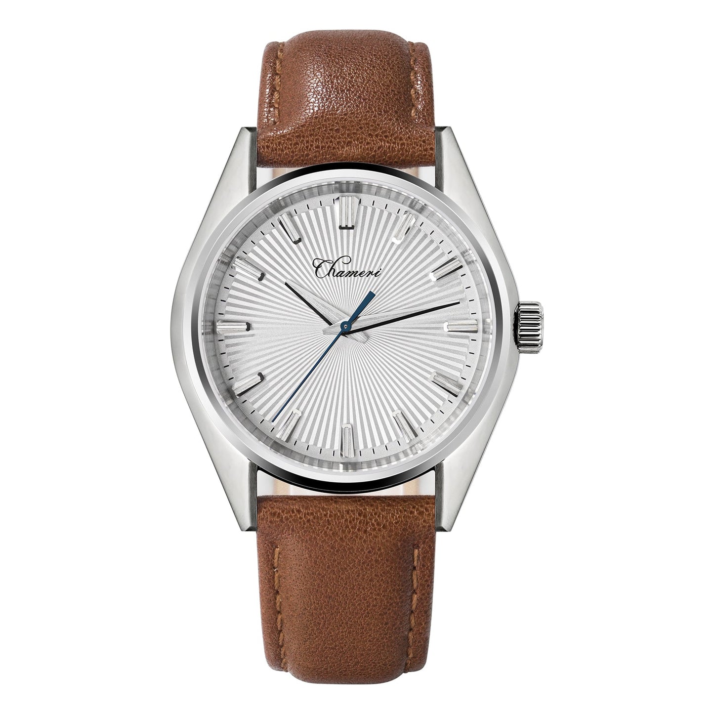 Chameri 40mm VH31 Quartz Sweep Second Watch GS05
